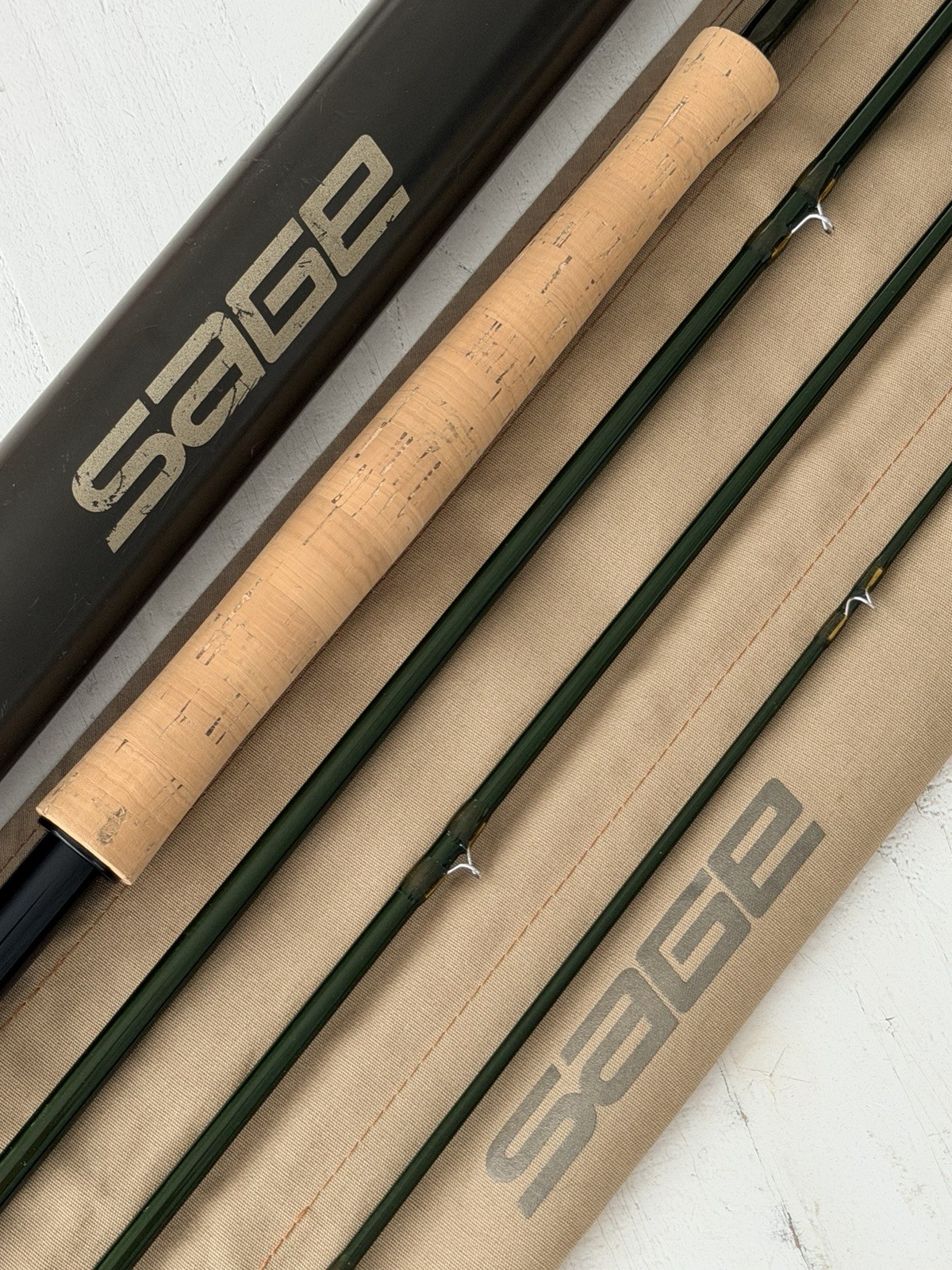 **BEAUTIFUL** 🔥 SAGE Z-AXIS Switch/Spey 6wt. 11’ft~4pc FlyRod!! ~LEGENDARY~ 🔥