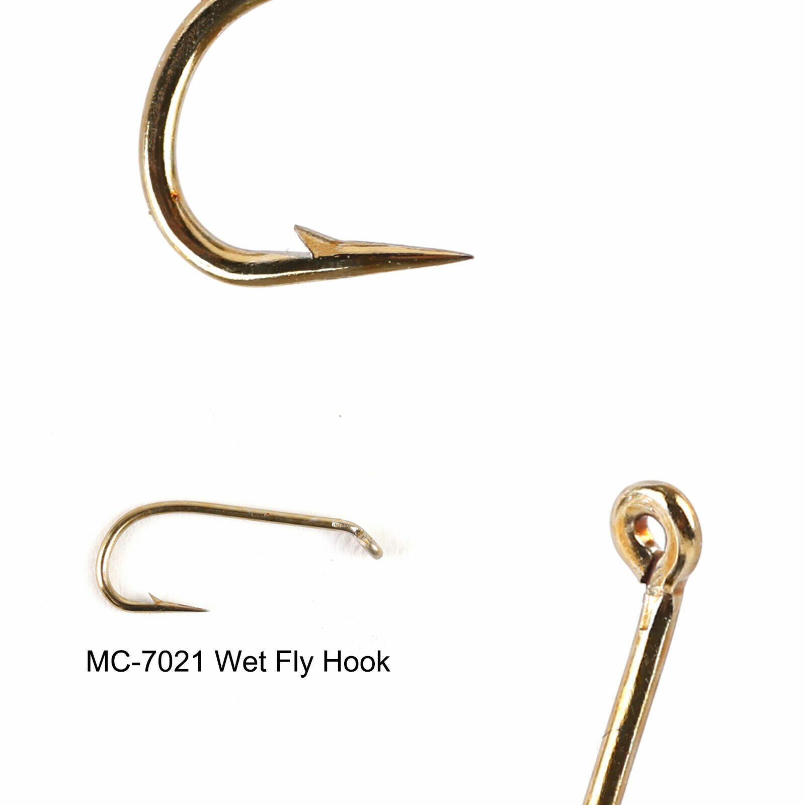 100pcs Fly Tying Hooks Dry&Wet&Nymph&Streamer&Shrimp Hooks 4# – 22#