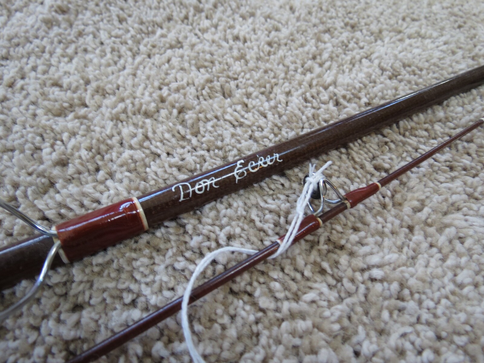 Fenwick Don Ecker Fenglass Bass Fishing rod (lot#13163)