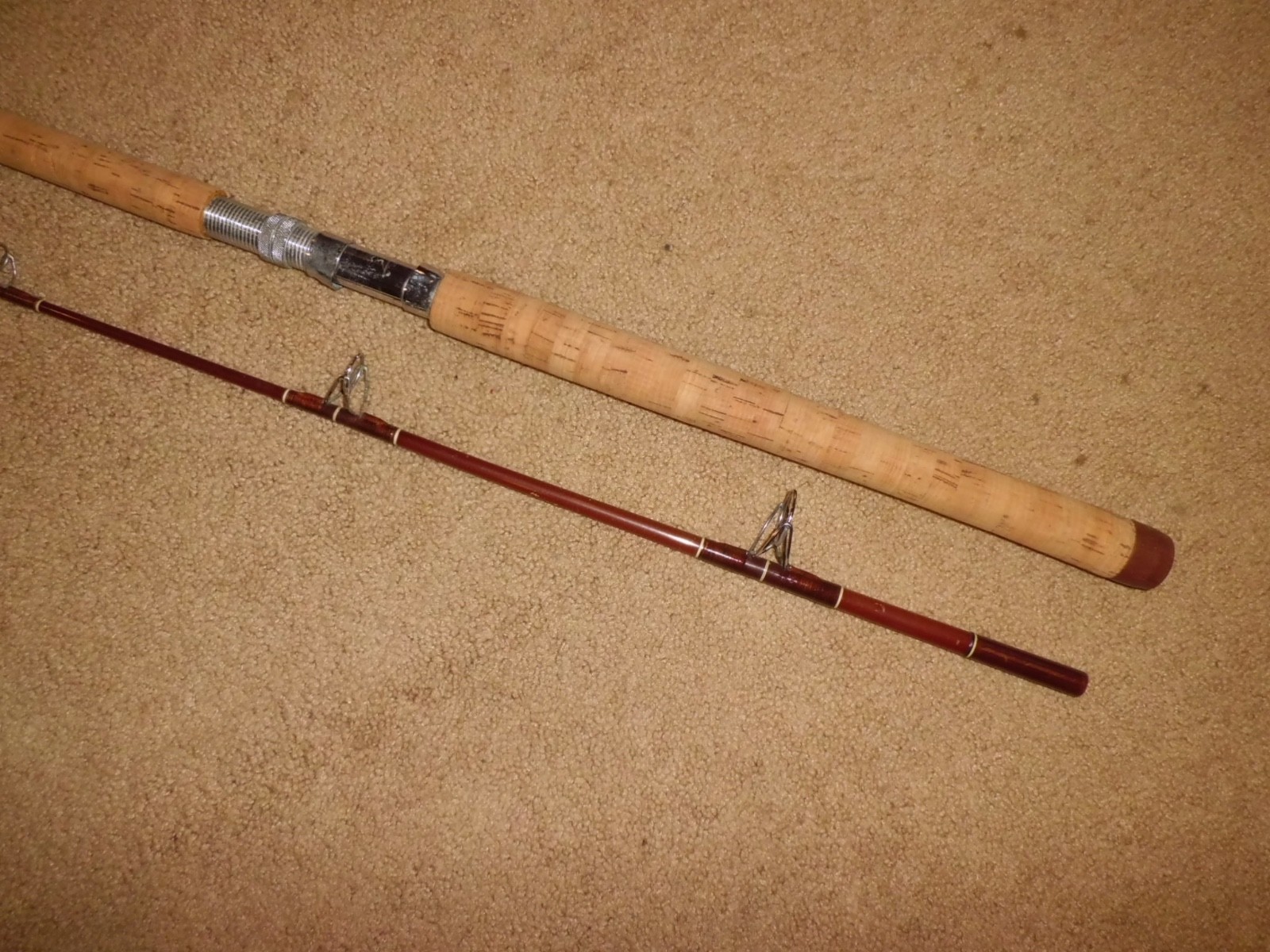 Vintage FENWICK Feralite PLB79 Spinning 7’9″ Rod made in USA- 8-20 lb