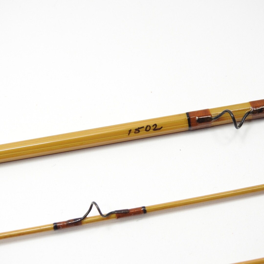 Dennis Stone Bamboo Fly Fishing Rod. 7’ 4wt. W/ Tube and Sock.