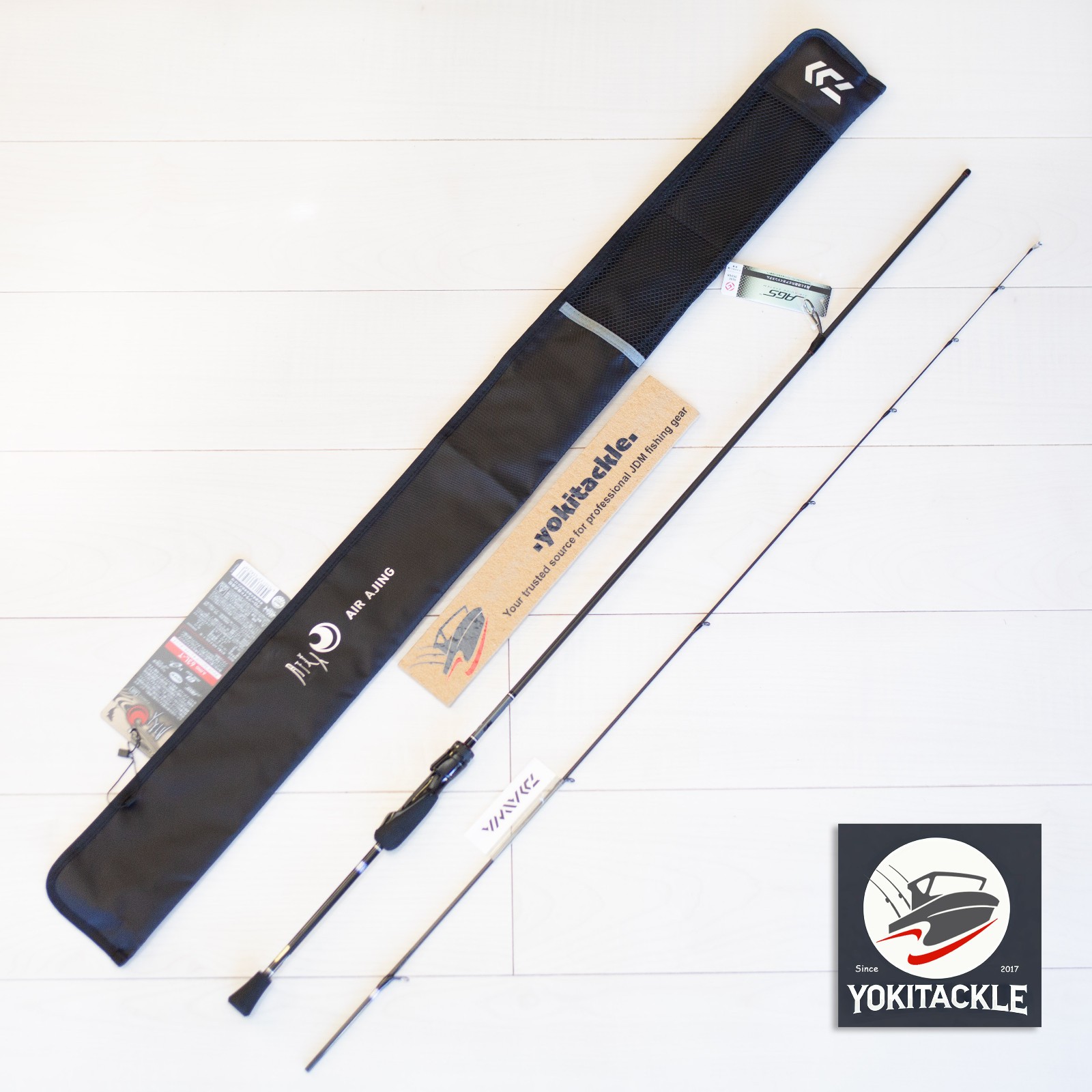 Daiwa GEKKABIJIN AIR AJING 63L-T – W Spinning Rod Shipping From JAPAN