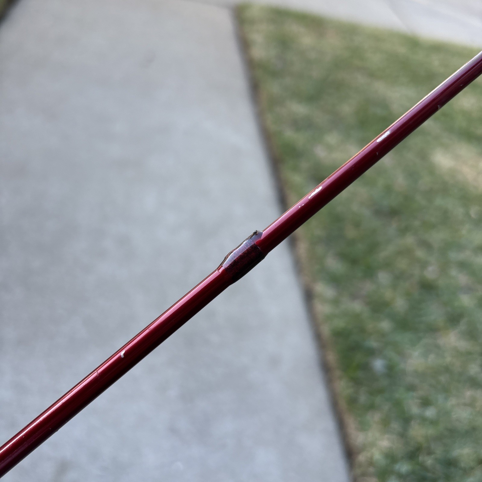 Berkley CWC701M 7’ Cherrywood Graphite Fishing Rod One Piece Medium Casting READ