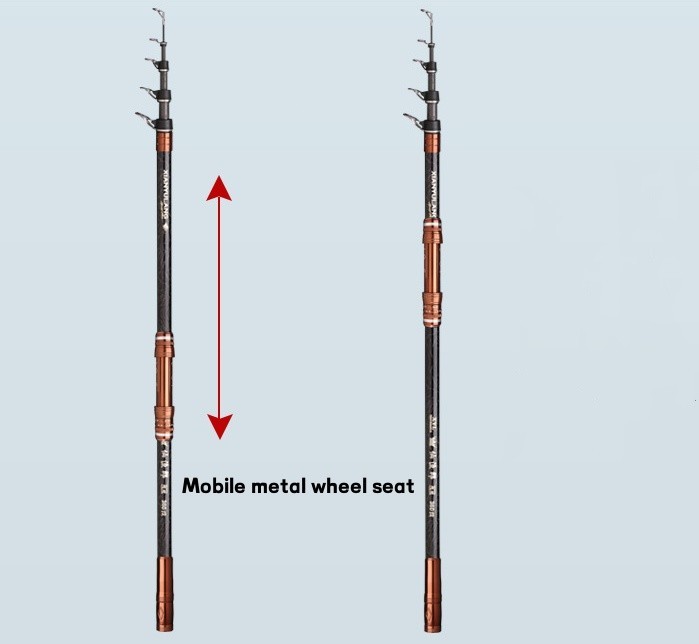 Telescopic Fishing Rods Carbon Fiber Rod Big Game Long Cast Fishing Rod Travel