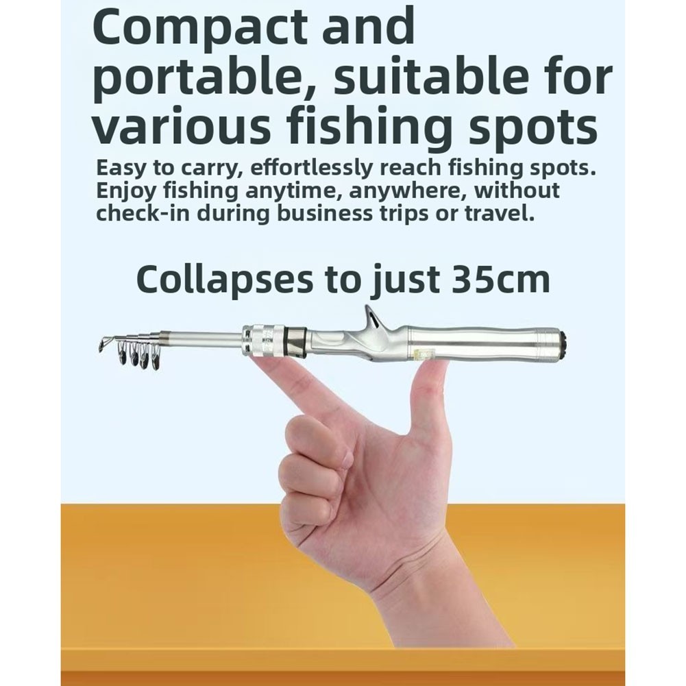 Carbon Fiber Fishing Rod Portable Shrink Short Section 1 6 to 1 8 Meters ML
