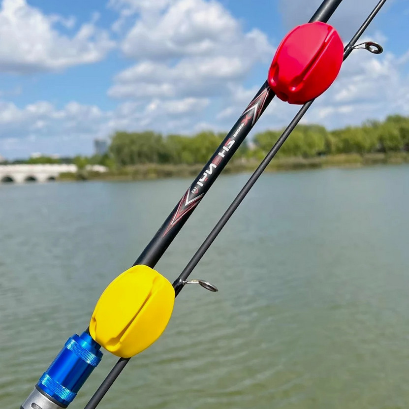 10Pcs Fishing Rod Clips Ball Rod Retaining Holder Protector Storage Device Tools