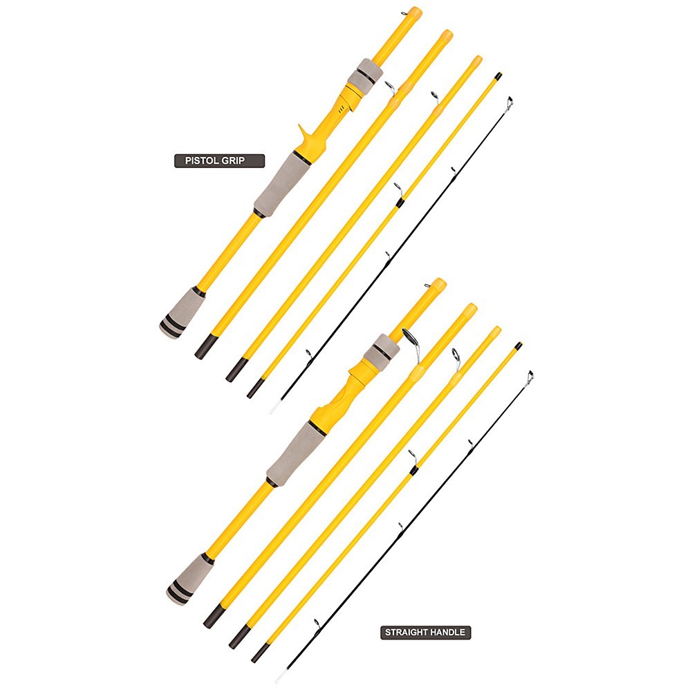 4 Section Carbon Fishing Rod 2.1m Casting Rod Suitable for All Anglers