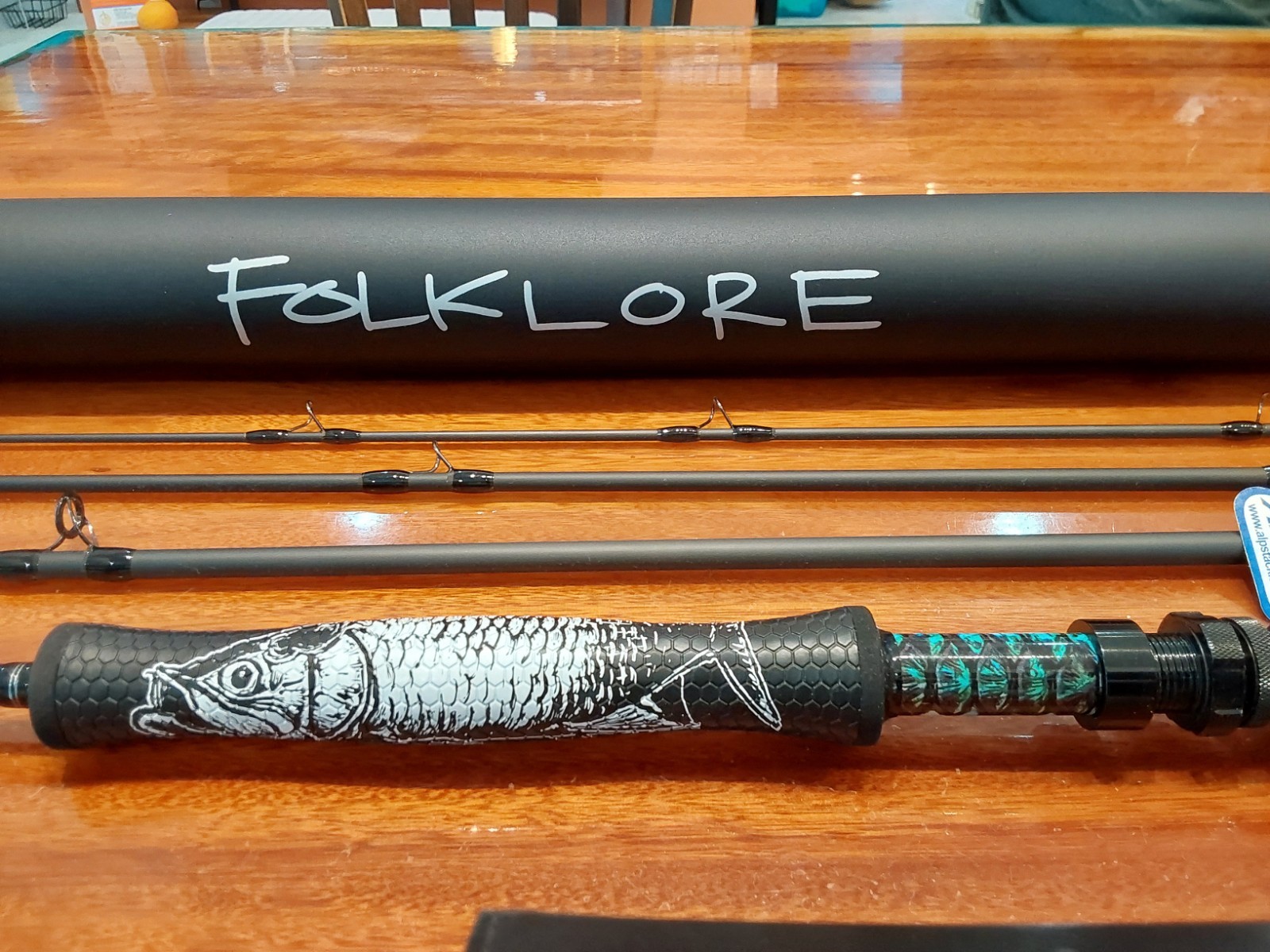 FOLKLORE 9′ FLY ROD 10 WT. 4 PC. NEW