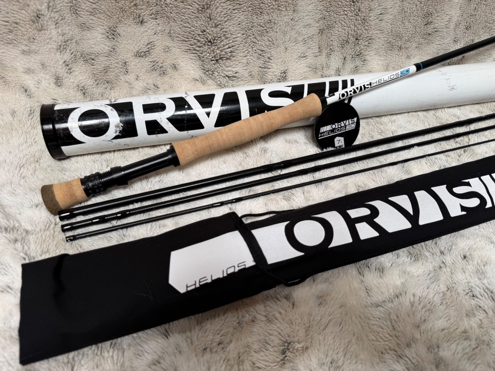 Orvis H3D 7 weight 10’ fly rod in excellent condition