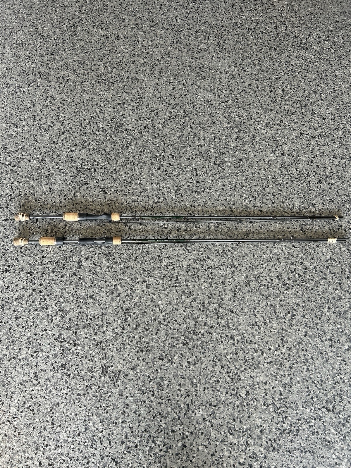 Lot Of 2 Scheels Ultra Light Series 7’ 2 Piece Light Extra Fast Spinning Rods