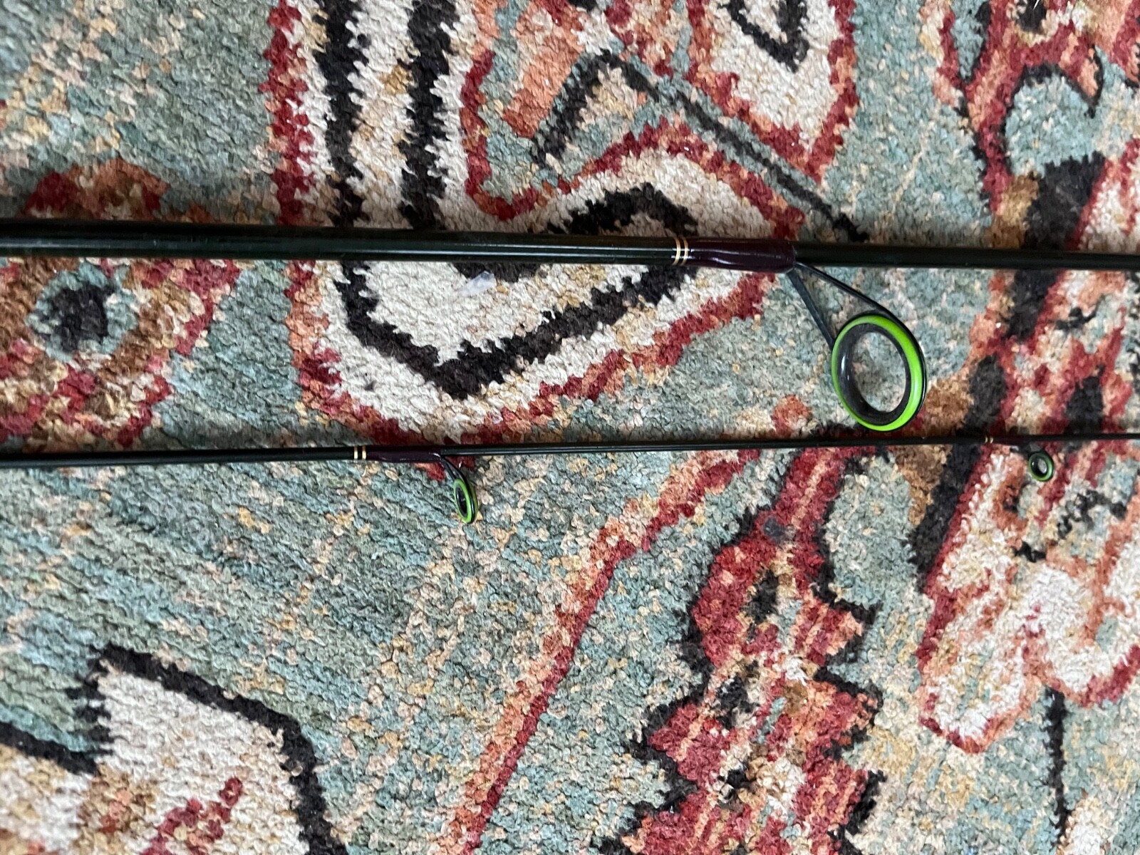 Vintage Kunnan bass/trout fishing rod 6-10lb (25084)