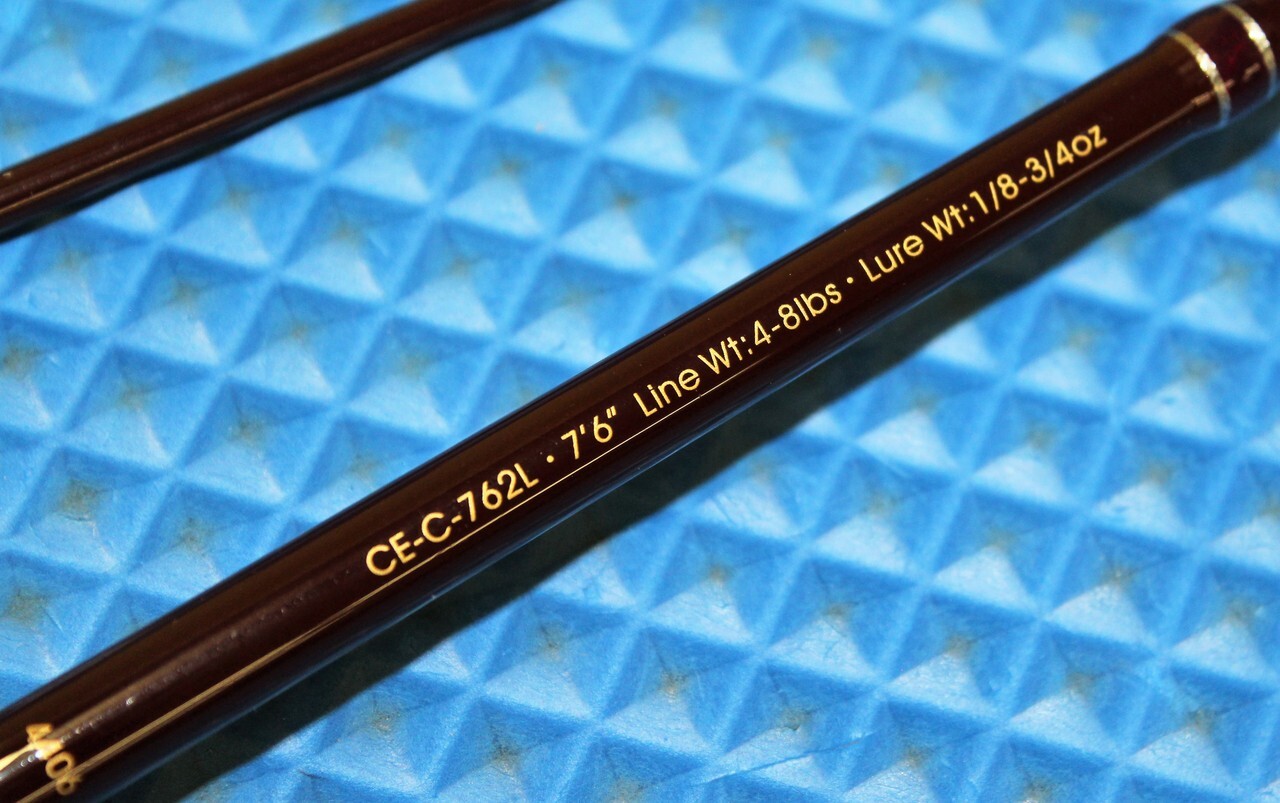 Okuma Celilo Casting Rod 2-Piece 7′ 6″ Light CE-C-762L