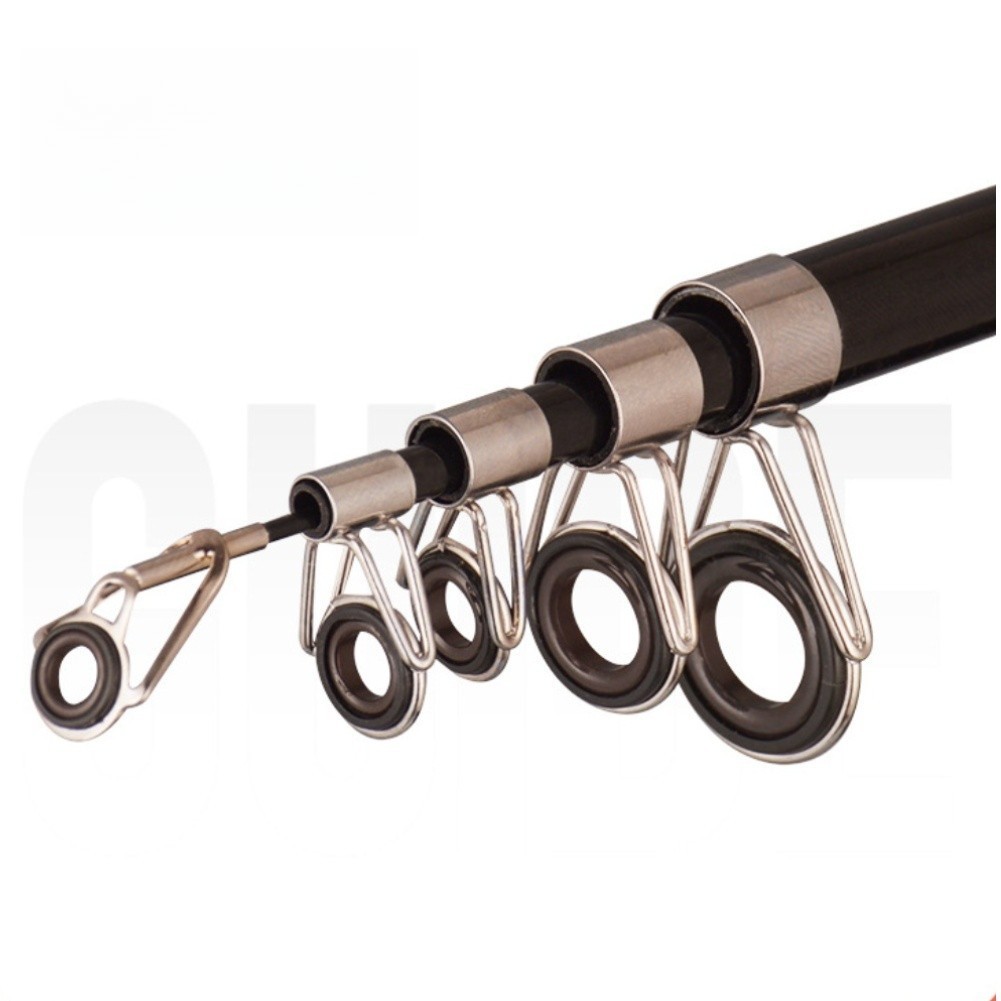 1.8m 2.1m Collapsible Telescopic Fishing Rod Glass Fiber Surf Casting Pole