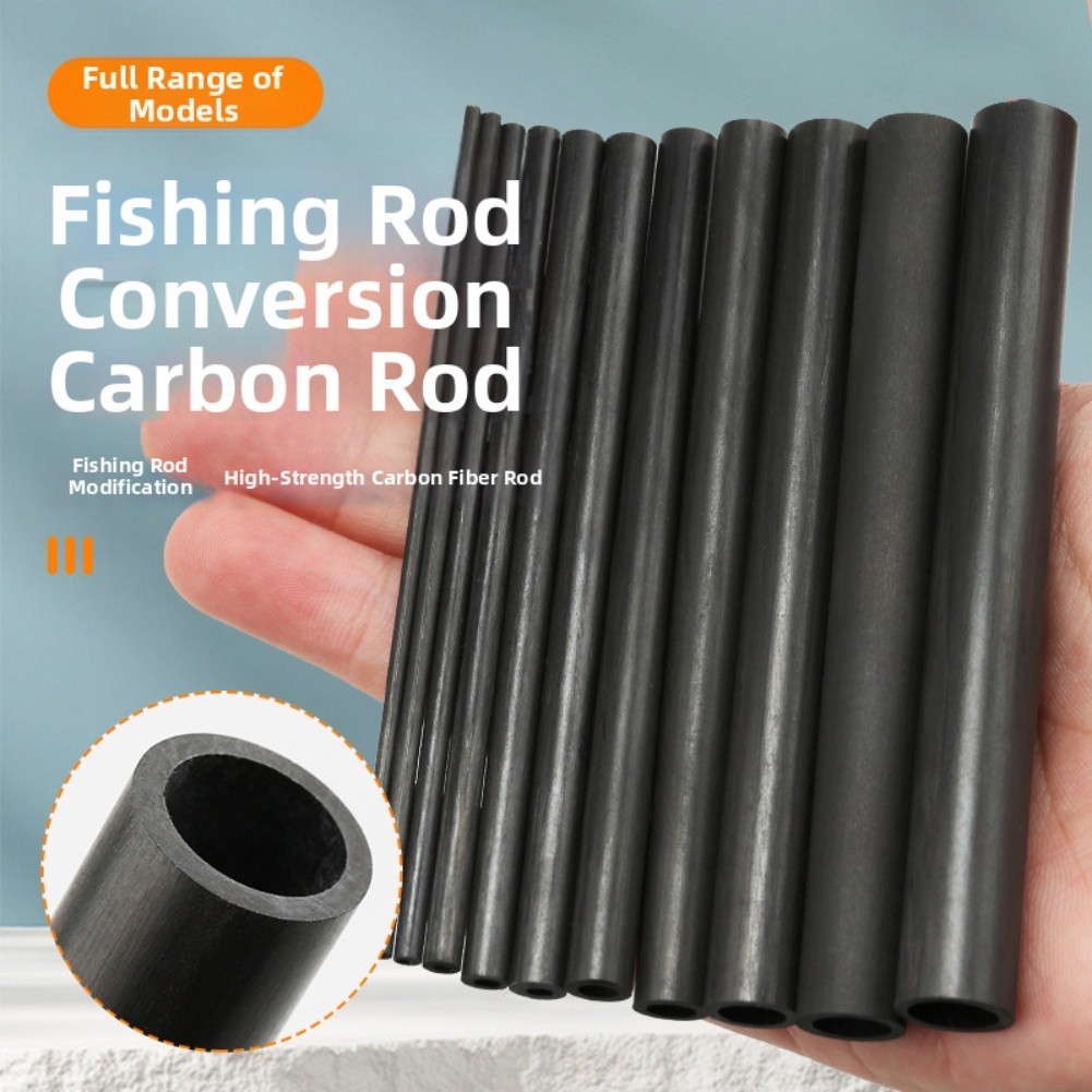 Fishing Rod Modification Carbon Fiber Tube Ferrule Sleeve Deformation Resistant