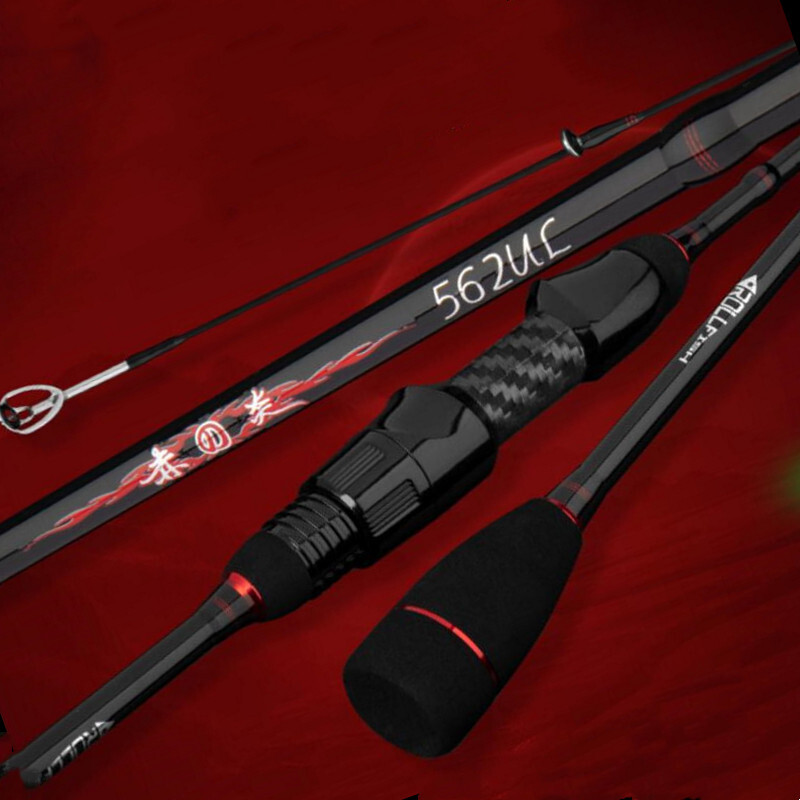 Trout Fishing Rods Carbon Fiber Spinning/casting Rod 1.5m/1.68m/1.8m Lure Poles