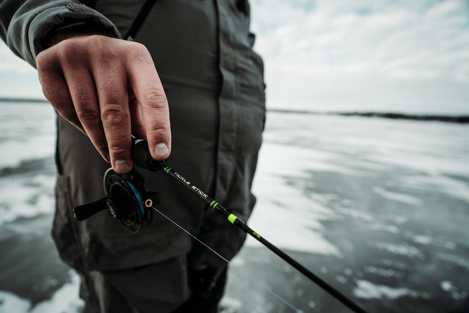 13 Fishing – Tickle Stick – Ice Fishing Rod – Gen 3-23 L Light – 1/16-1/8Oz –