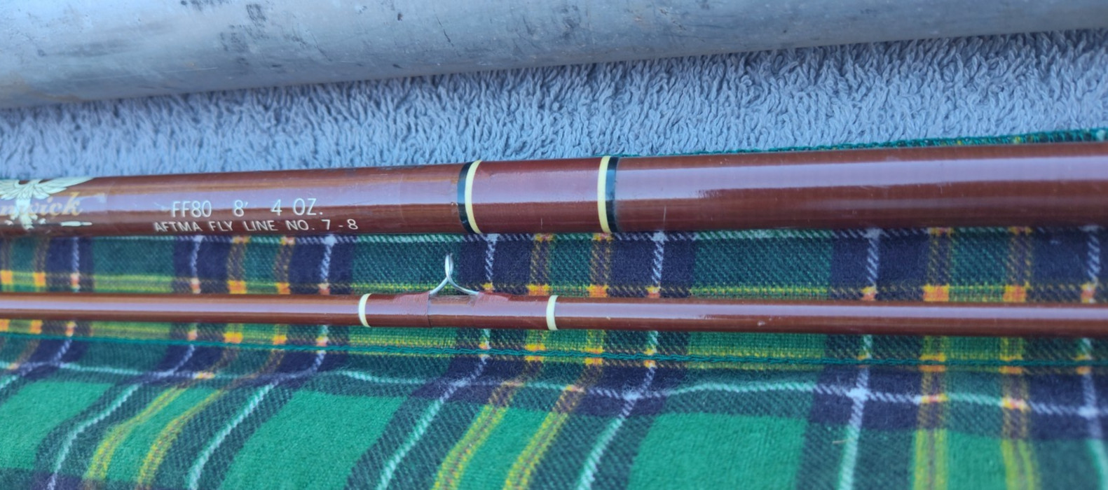 Vintage FENWICK Feralite FF80 Fly Rod 8′ # G148042
