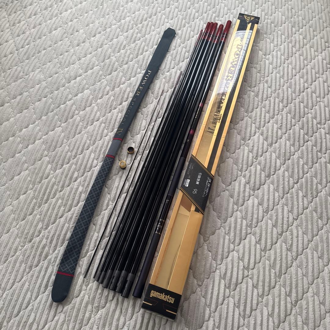 Gamakatsu Power Special 4 Hikibuki Ayu Rod 9.5ft Used