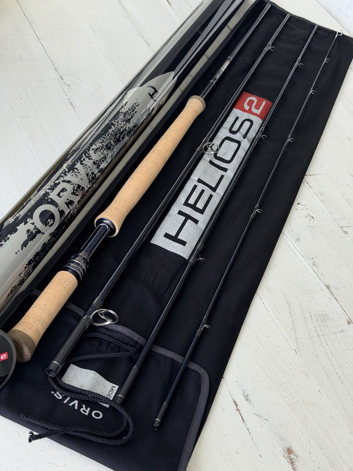 **BEAUTIFUL**🔥ORVIS HELIOS-2. 5wt. 11’ft SWITCH/Spey Tip Flex🔥 ~LEGENDARY~