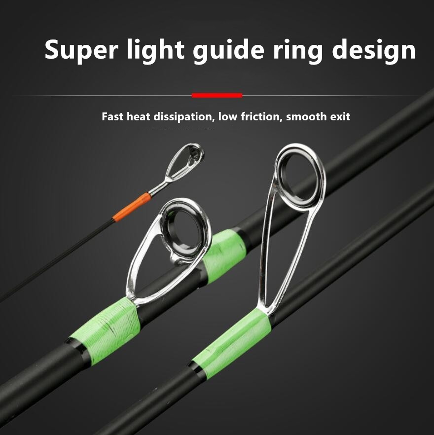 Fishing Rod Spinning Casting Rods Lure Carbon Fiber Ultra Light Fast Action Pole