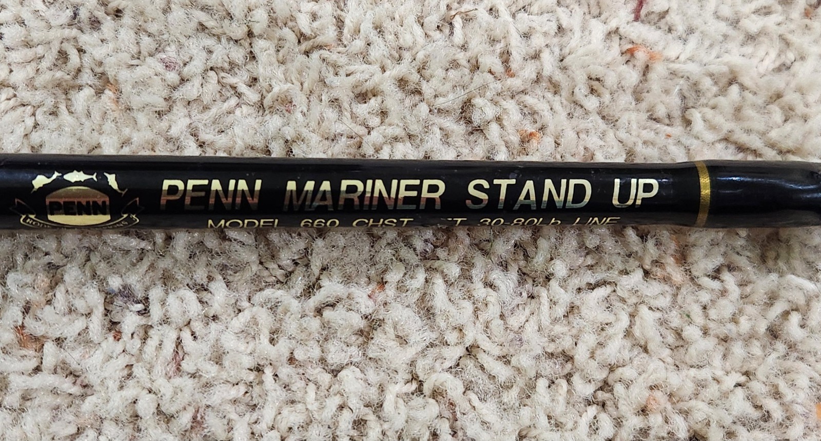 Penn Mariner Stand Up 660 CMST 6 ft Trolling Rod 30-80 lb Black Lot 3704
