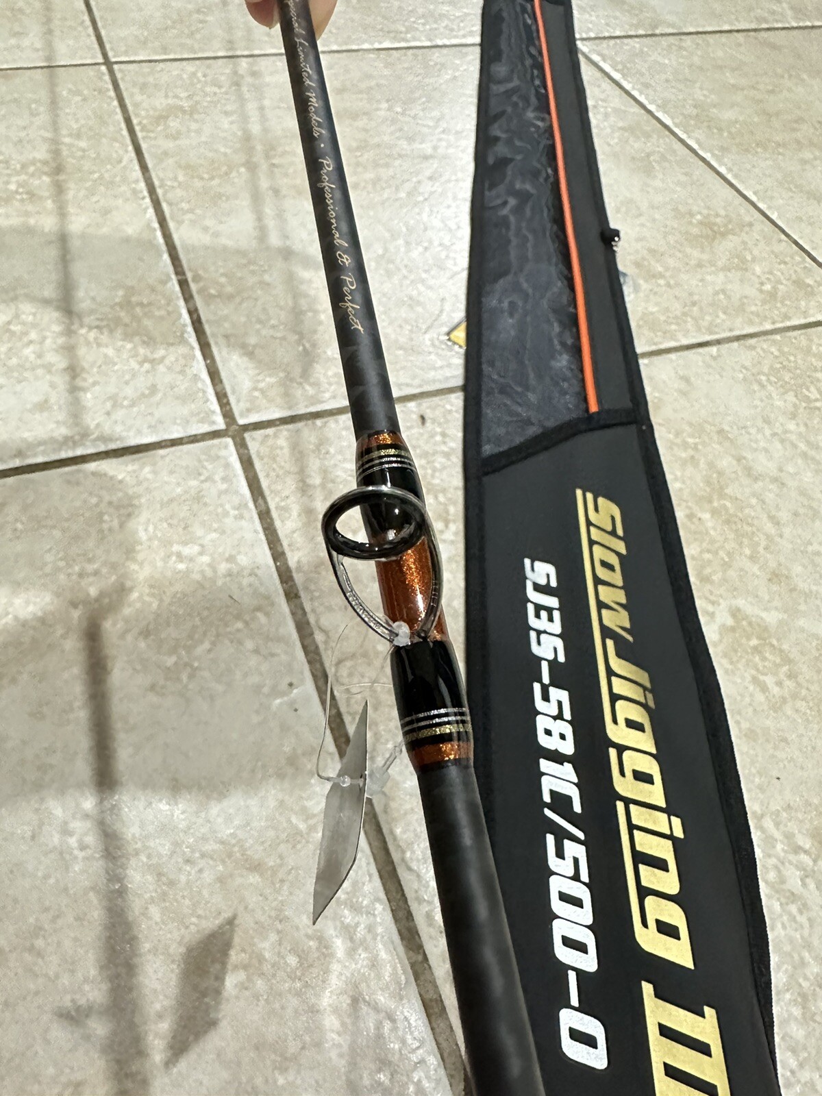 TOKAYO HEARTY RISE SLOW JIGGING ROD III S. POWER 2. 500Gr. Conventional Rod.RARE