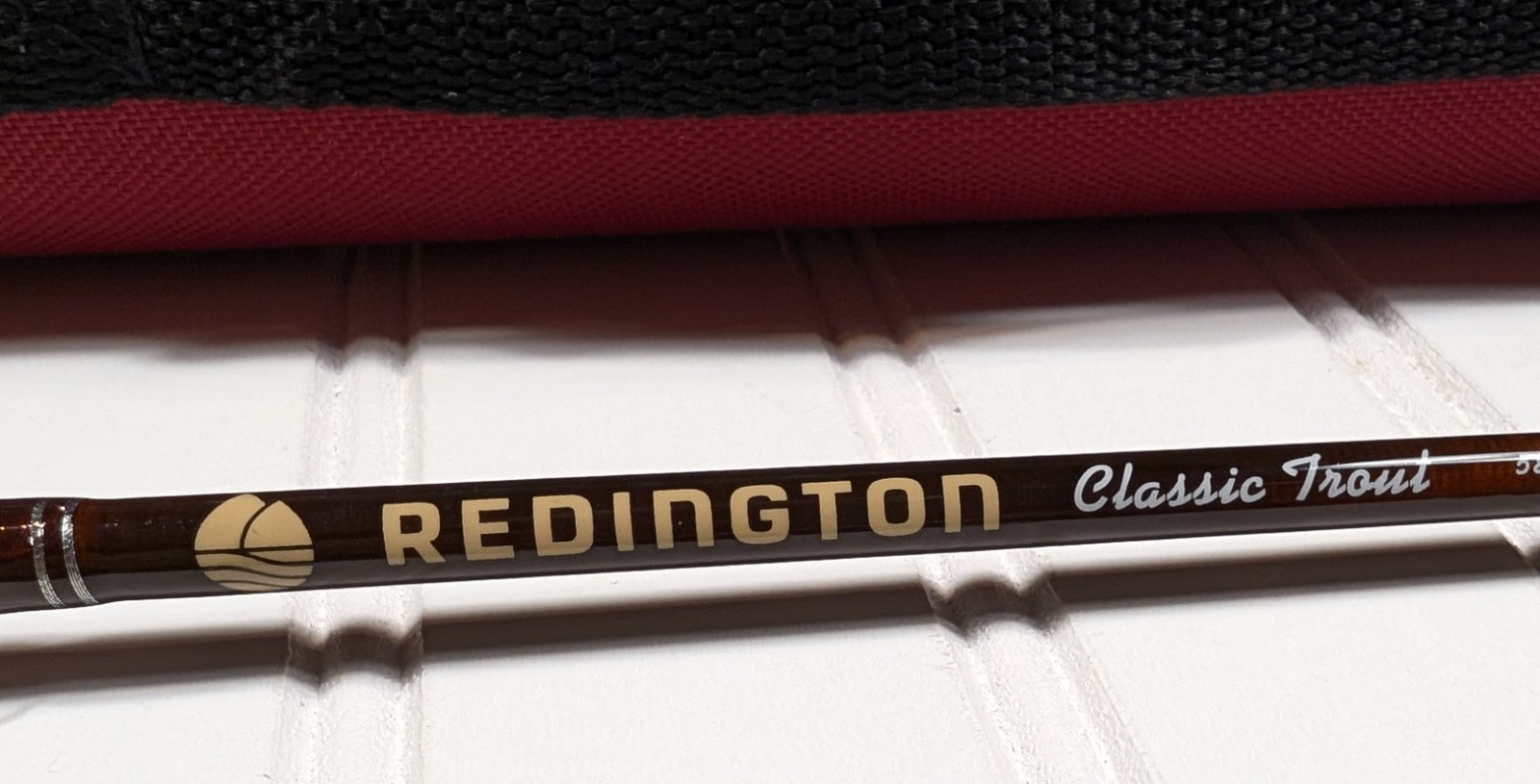 Redington Classic Trout Rod 8.5 ft 5wt Fly Rod 586-4 Piece w/Tube READ