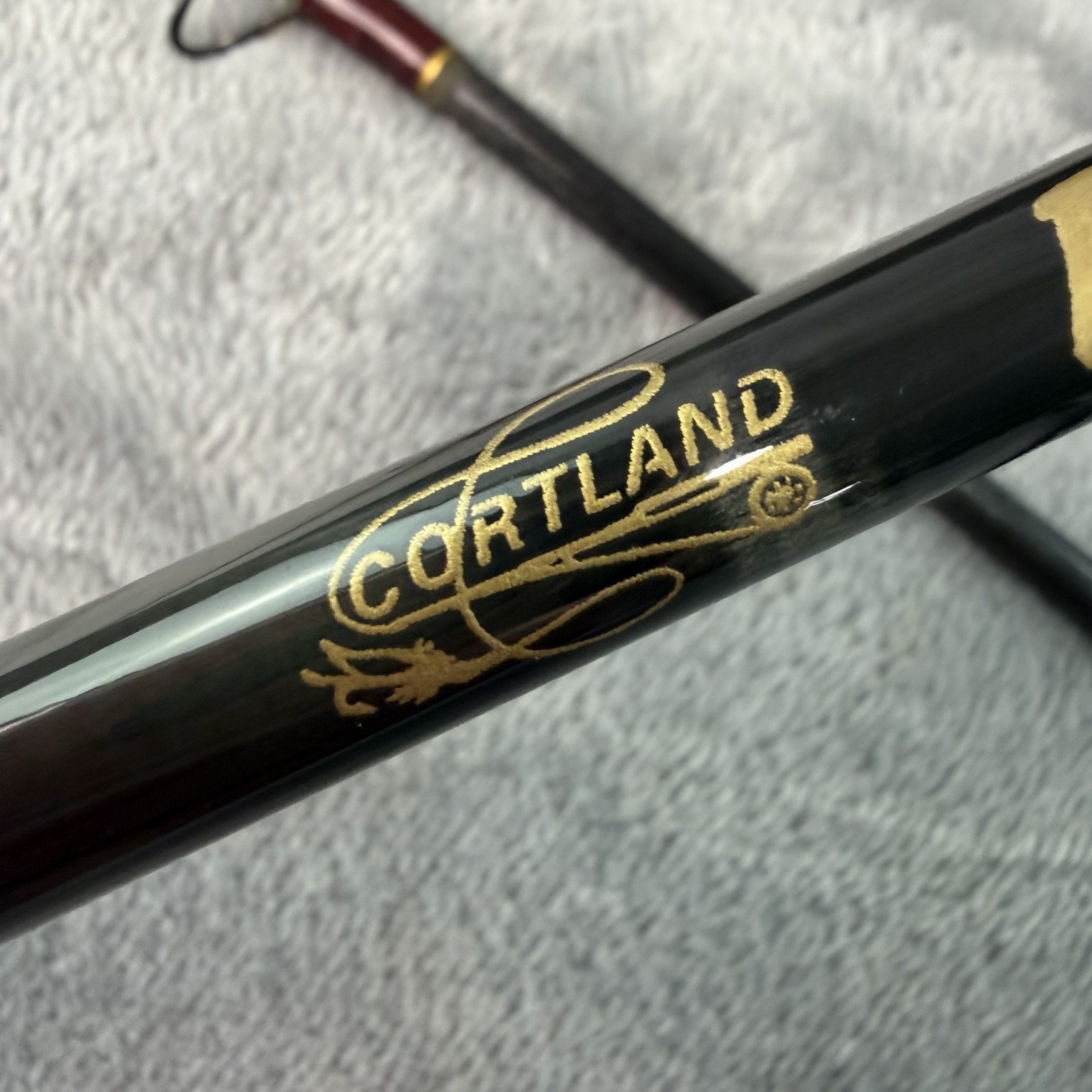 Cortland FairPlay Hi-Tech Graphite Fly Rod 9′ 7-8 wt 2pc w Case & Reel Y145