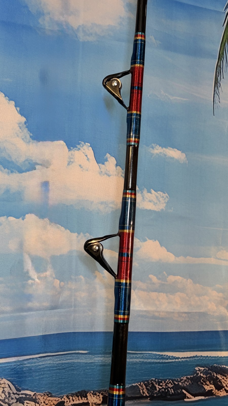Custom Built CALSTAR BRT-130 Big Game Tuna Rod by LONGFIN 130lb Line 5’8″ AFTCO