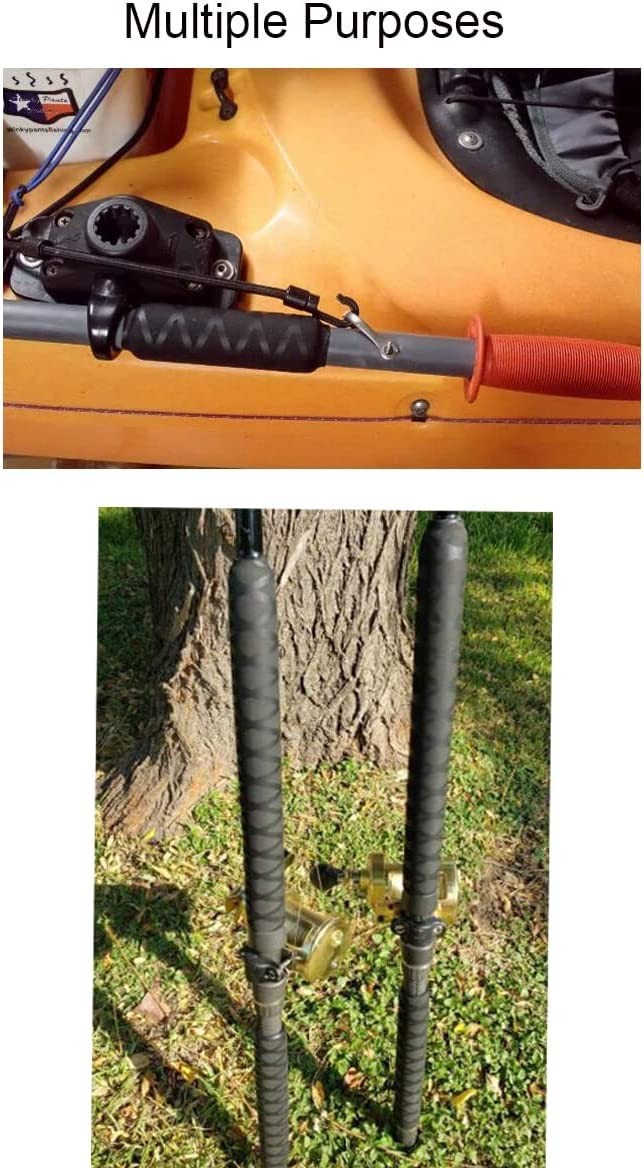 1M / 39 Inch XTube Heat Shrink Sleeve Wrap Tubing Fishing Rod Non Slip