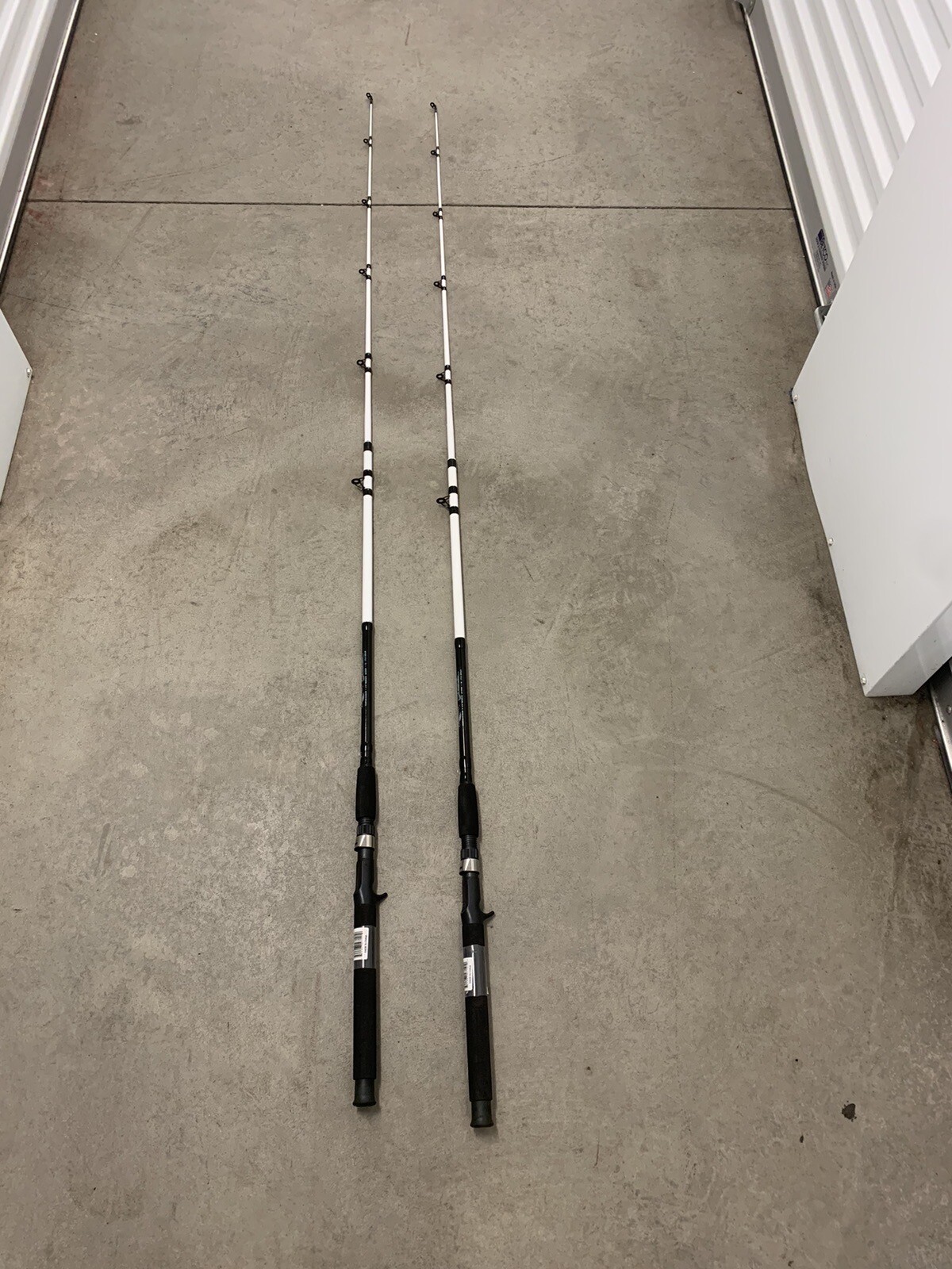 2 Tsunami Spear Casting Rods 6’6″ Fresh/Saltwater Catfish/Trolling 10-17lb Mono