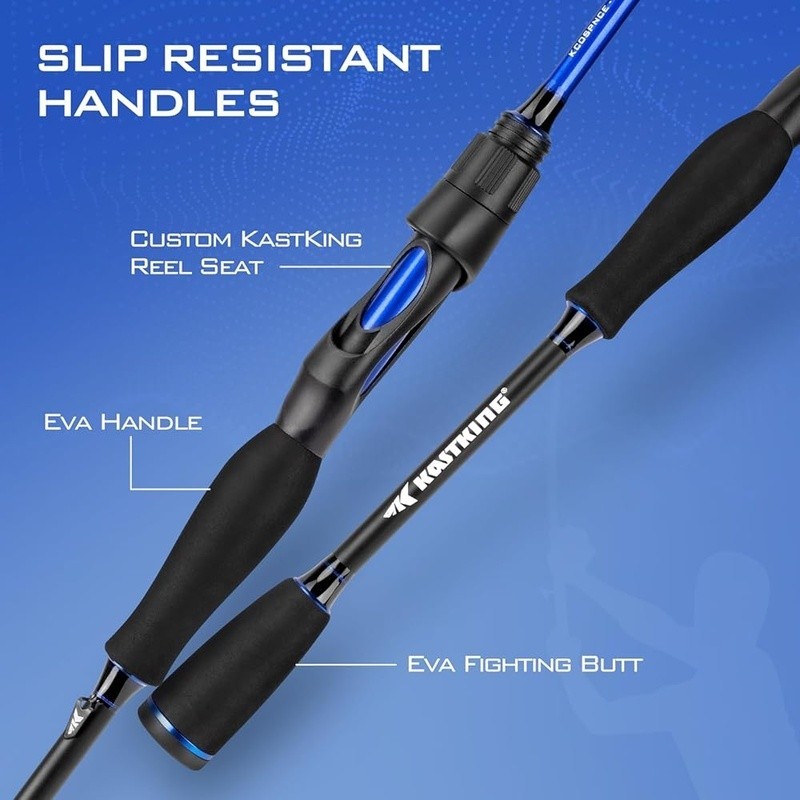 Lightweight IM6 Graphite Spinning Combo Sensitive Rod W/ Stainless Steel Guides