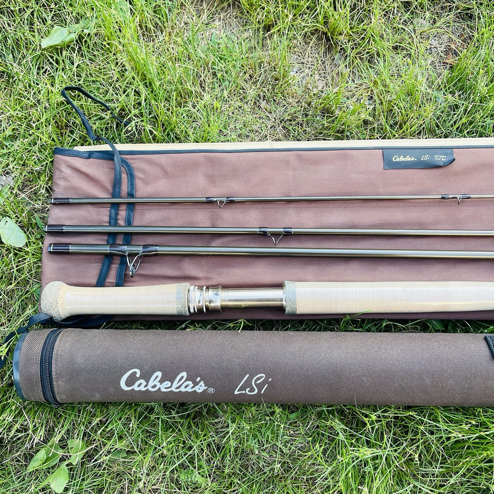 Cabela’s LSi 1248-4 12’4 8wt Fly Rod K10 Discontinued