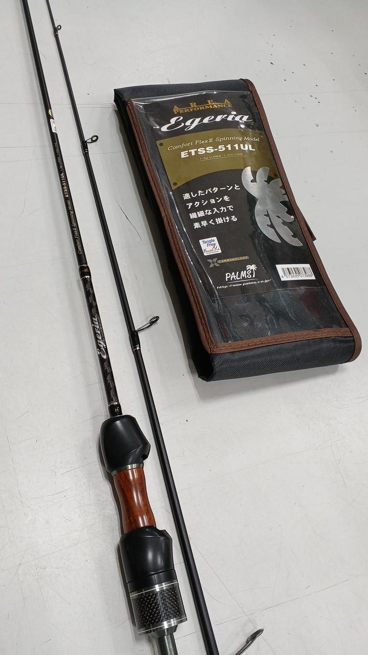 Palms ETSS-511UL Trout Fishing Rod 5’11” 74g 1-4lb Line Recycled Packaging