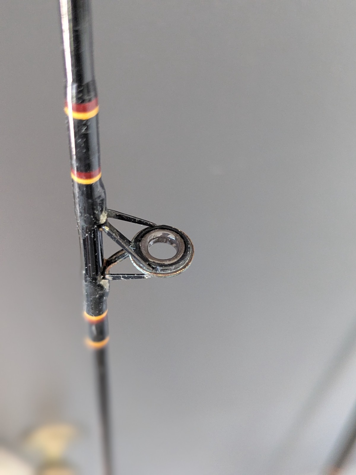 Vtg ABU Garcia 2pc BGS 8410 10’ Med Heavy Action Surf Fishing Rod 12-25lb Line