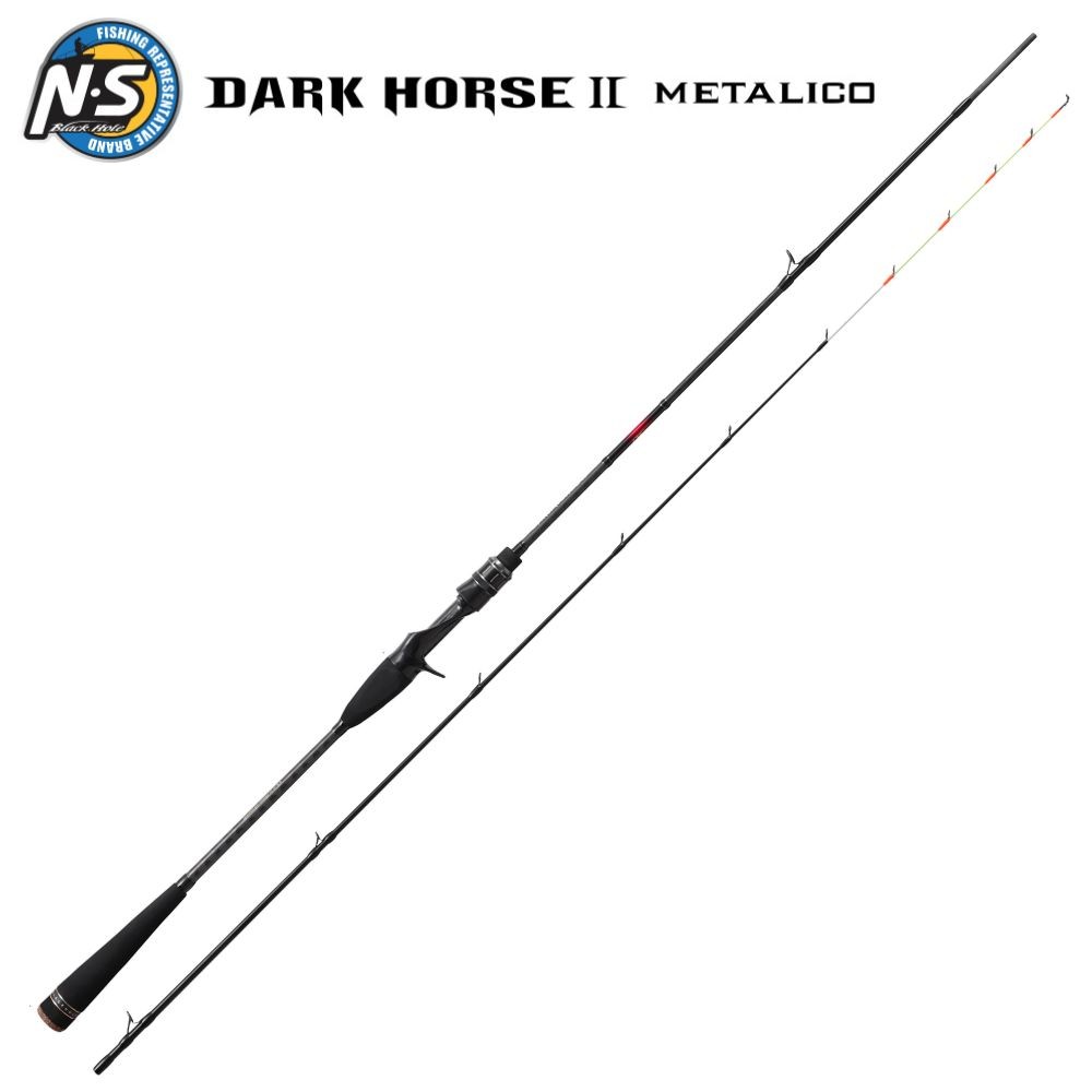 NS BLACK HOLE Boat Squid Fishing Baitcasting Rod DARK HORSE II METALICO