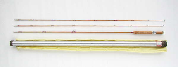 H.L.Leonard 39H Ausable 7’6″ #6 2pc 2top Bamboo Fly Fishing Rod
