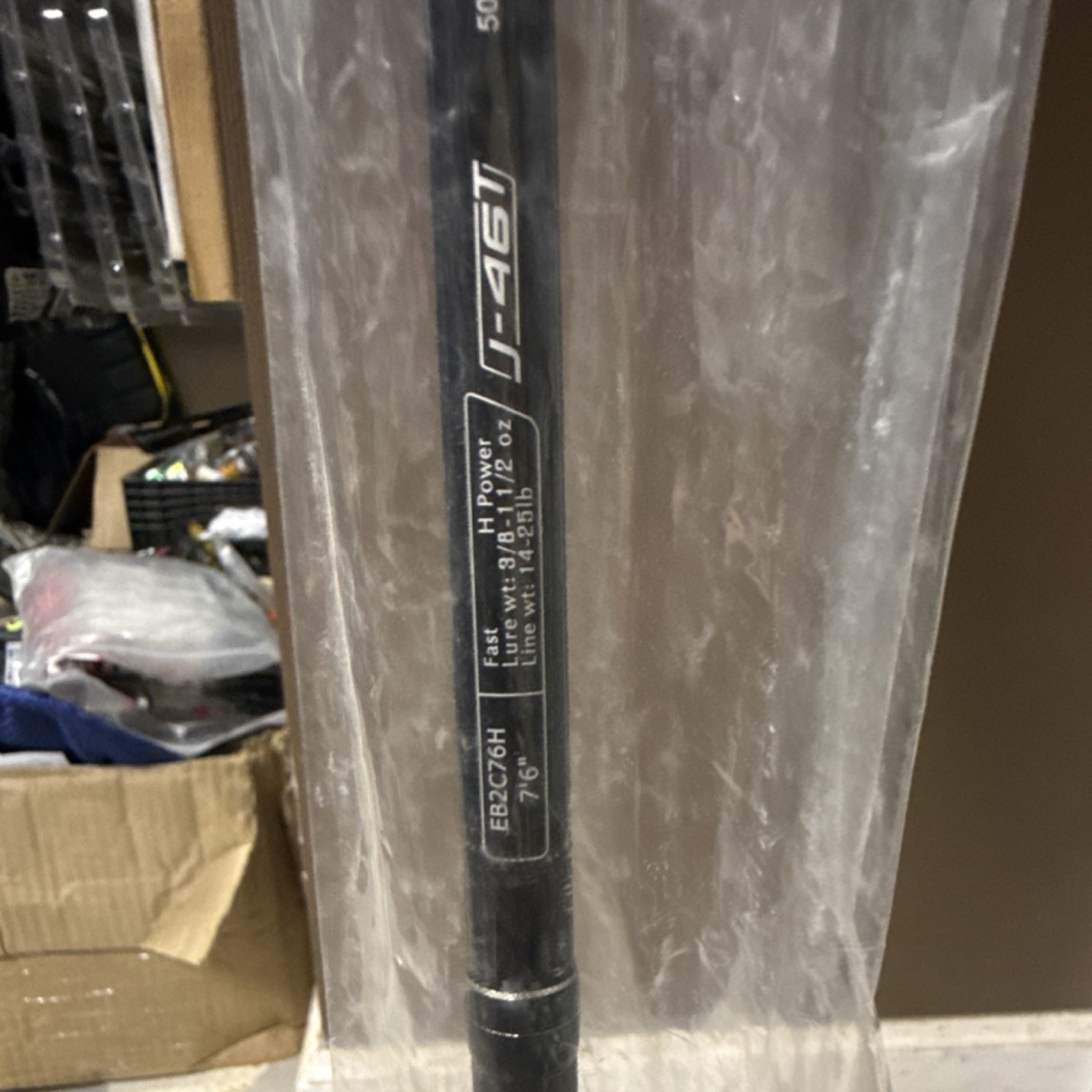 13 Fishing Envy Black 7’6″ Fast Action HeavyPower Casting Rod 46 ton toray