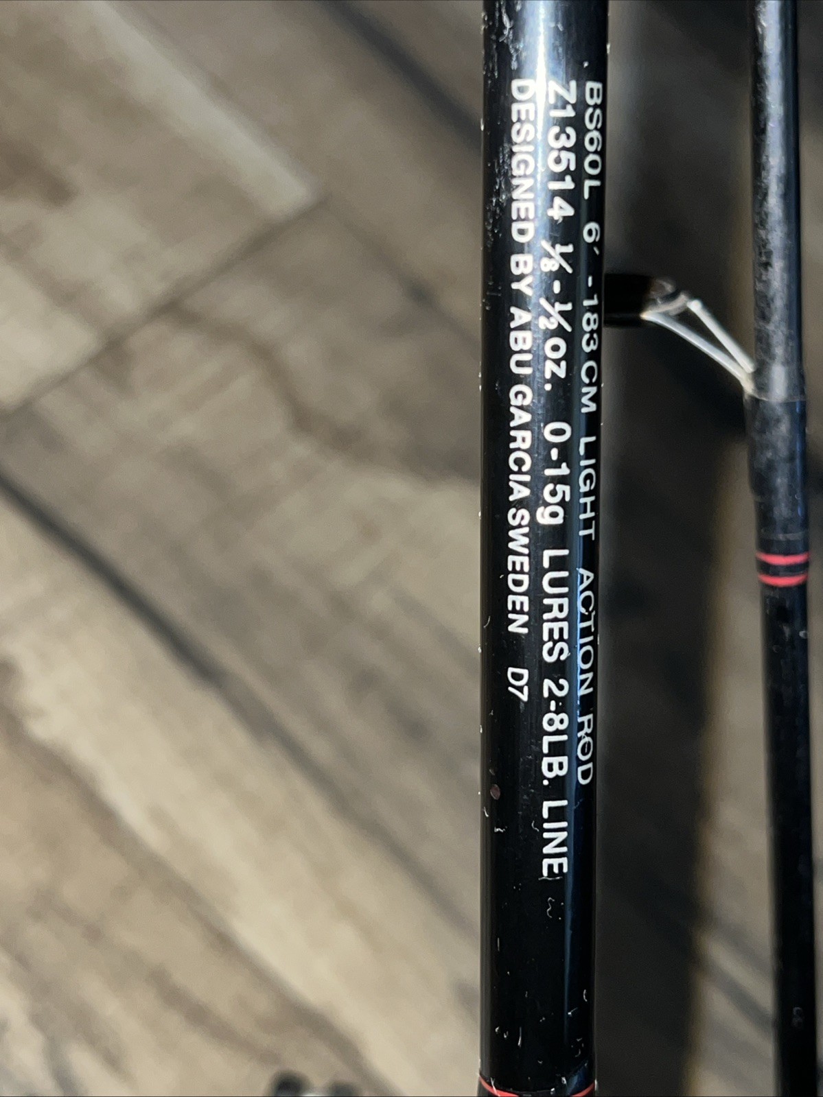 VTG Abu Garcia 400 Balanced 6’ Light Action BS60L Spin Fishing Rod 2-Piece READ!