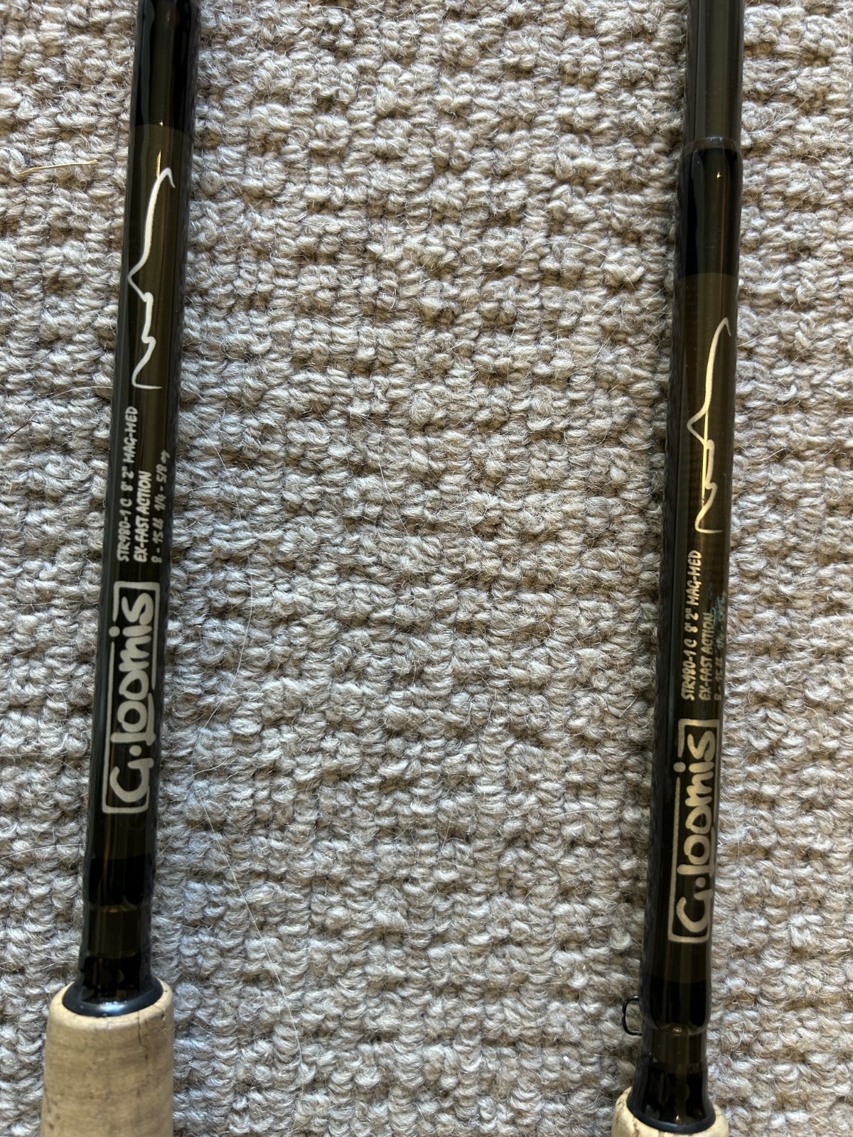 Pair of original G Loomis STR980C casting rods