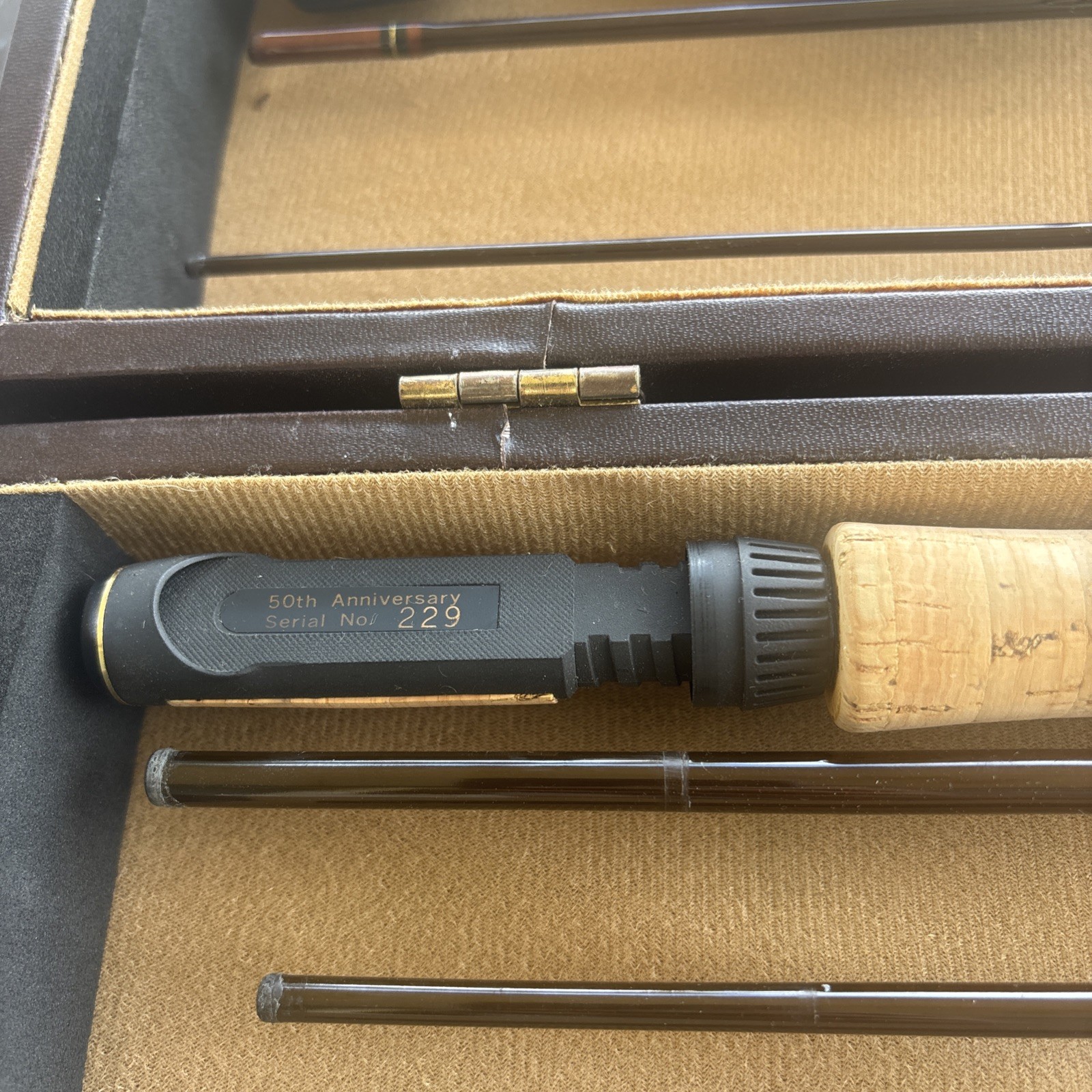 Vtg Berkley Bedell 50th Anniversary 2 Rod Fly Spinning Set Unused Serial 229