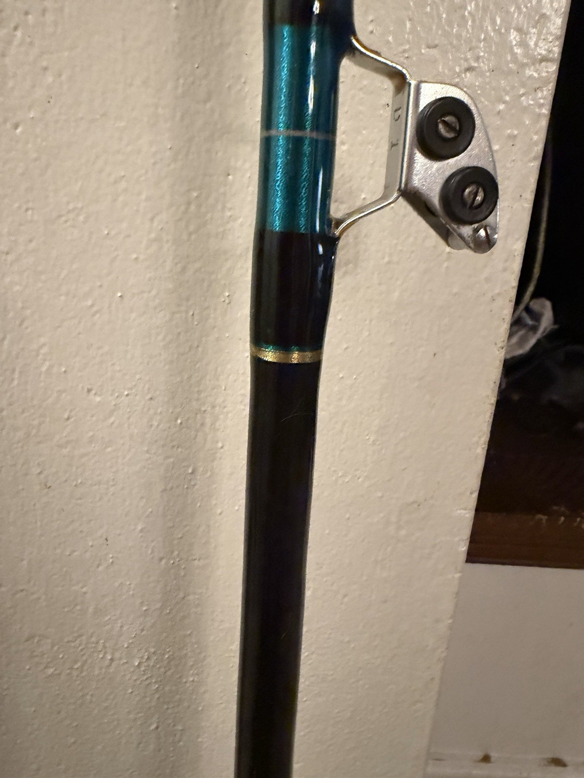 VINTAGE SHAKESPEARE TIDEWATER CONVENTIONAL BOAT ROD TW66 6/0 6’6″ 40-80 LB