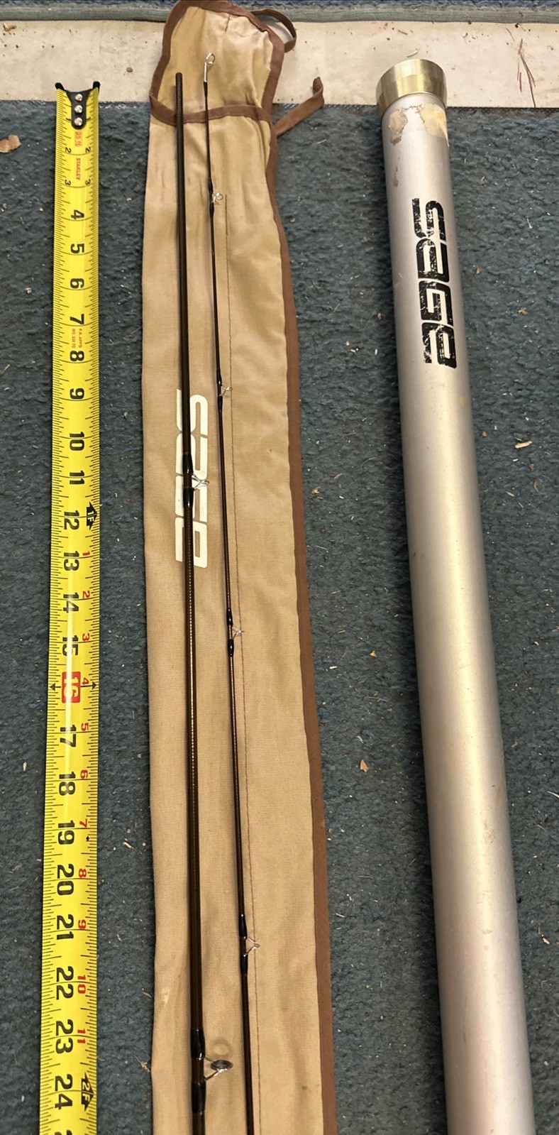 Sage Graphite II GFL890 RP #8 Line 9’ 3-3/4oz. Fly Fishing Rod W/ Tube