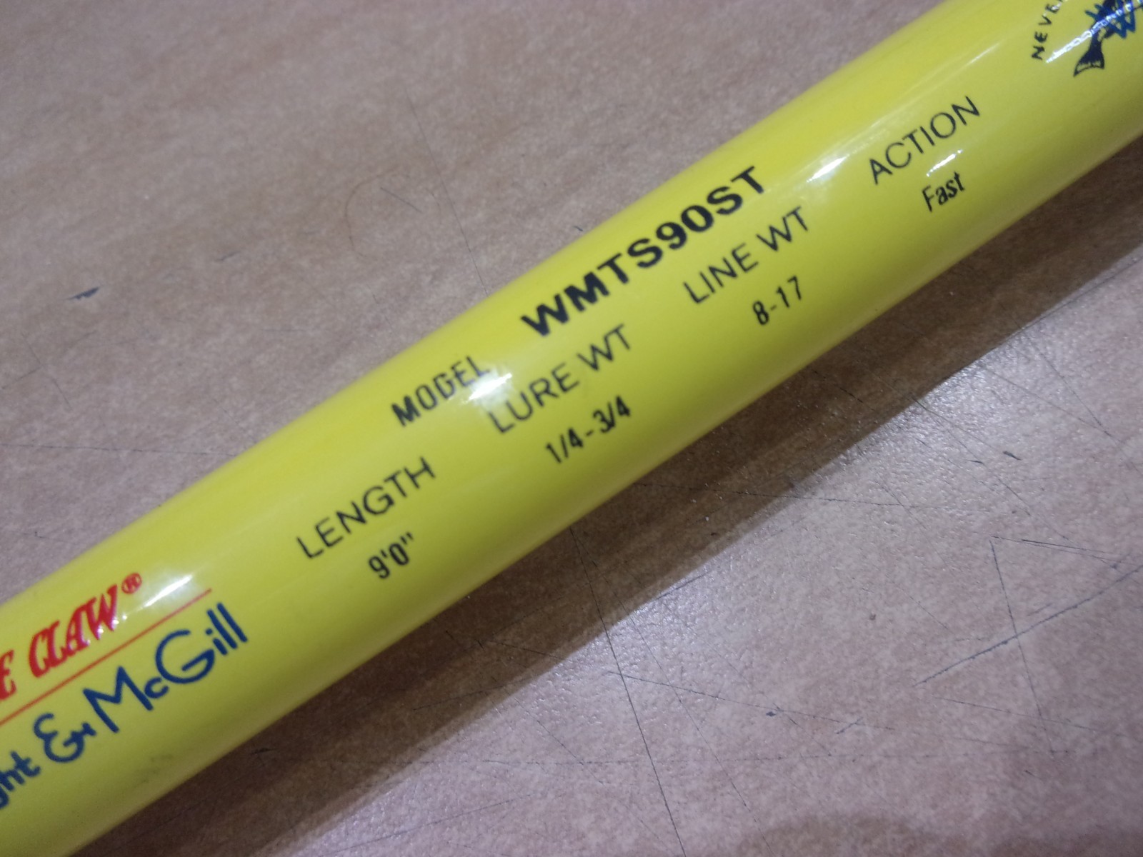 WRIGHT MCGILL Skeet Reese Tournament Series 9 foot telescoping spinning rod