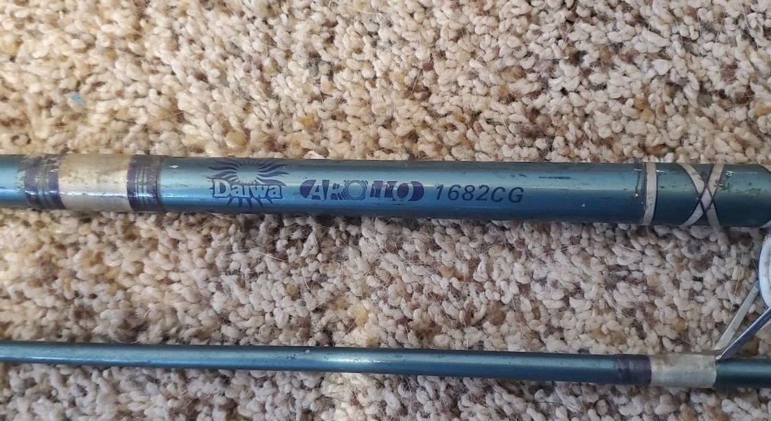 Daiwa Apollo Spinning Fishing Rod 1682CG Medium 2 Piece 6.5′