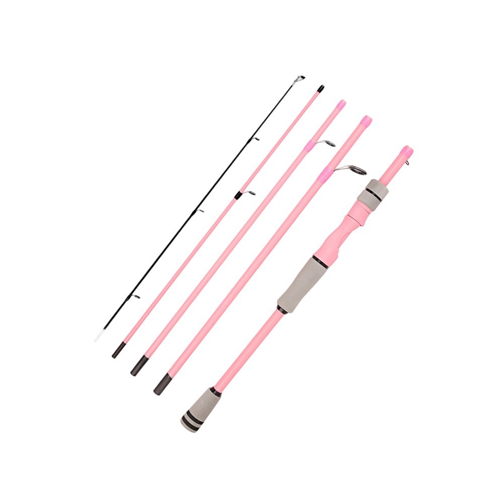 Lightweight for 2.1m Carbon Fishing Rod 4 Section for Saltwater Freshwater Use