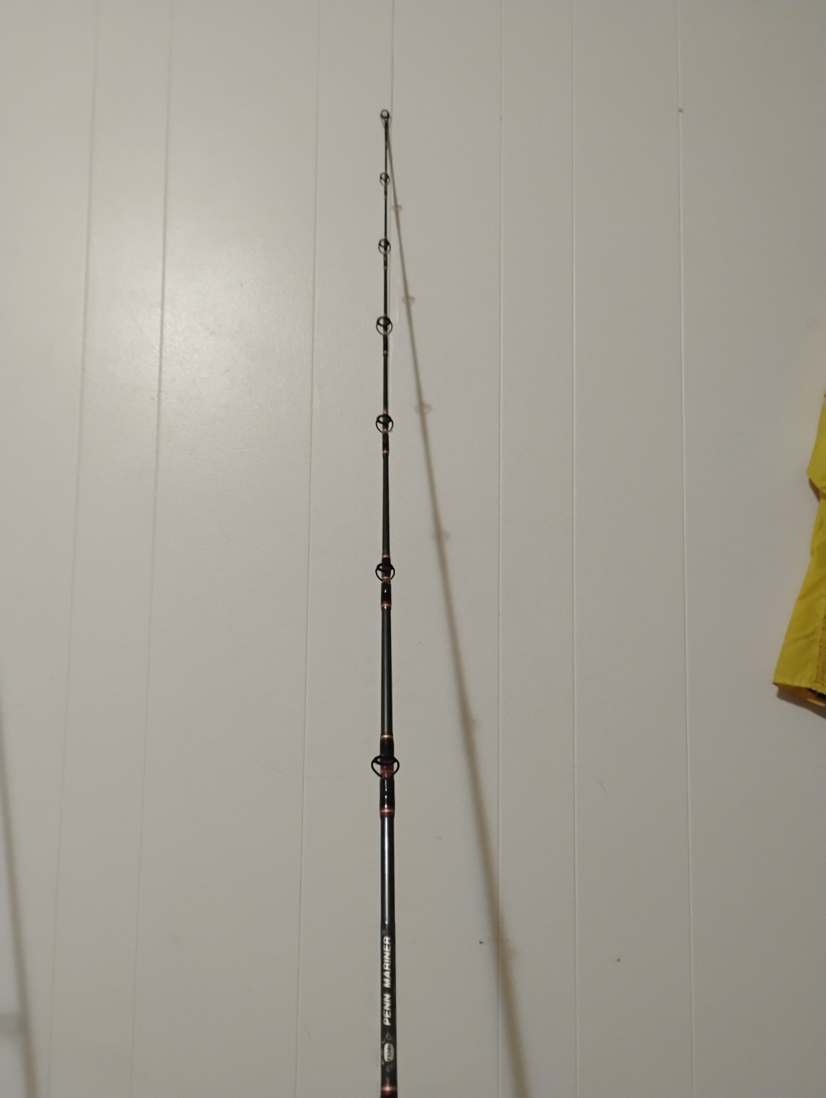 PENN Mariner 7′ Spinning Rod 1pc Medium Heavy Moderate Fast Black
