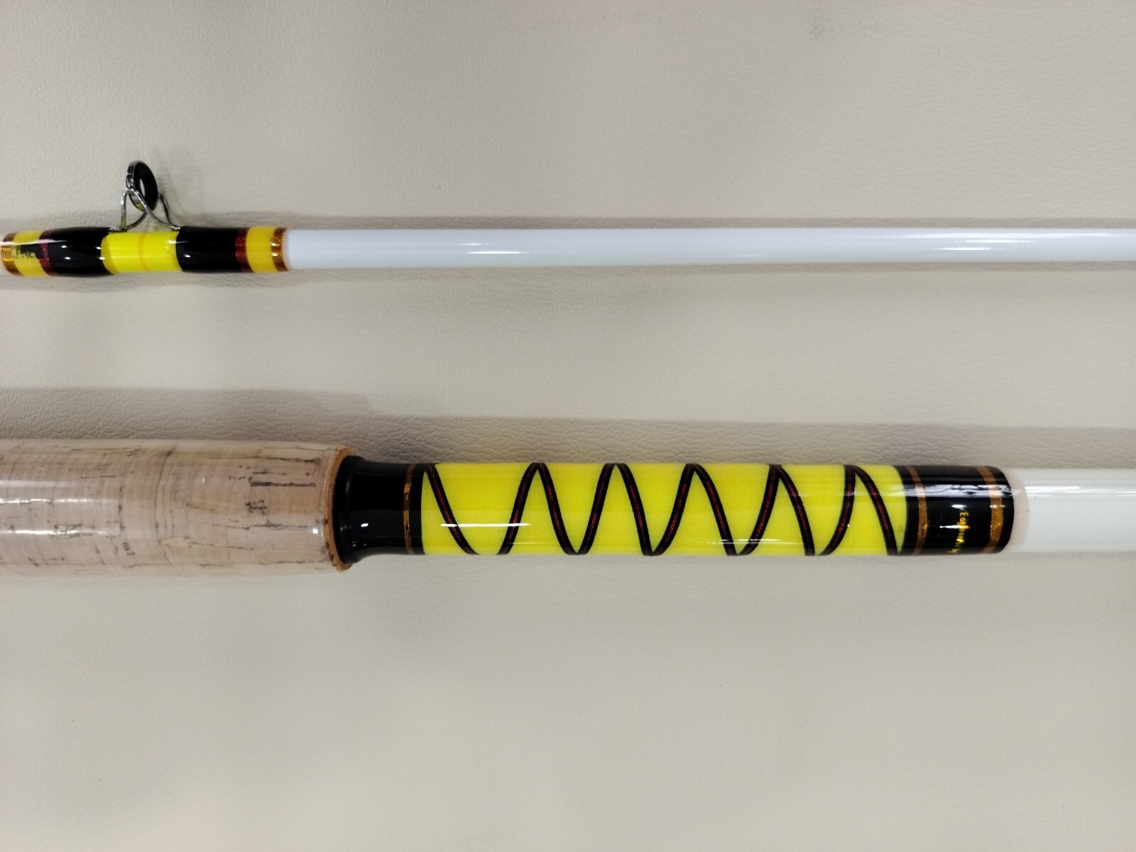 New 9 Ft OL Whiskers Super Stick Pro Glow Catfish Rod