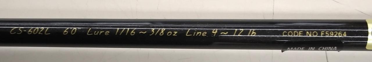 Abu Garcia Conolon CS-602L Spinning Rod 1.83m (72in) Used Fishing Equipment