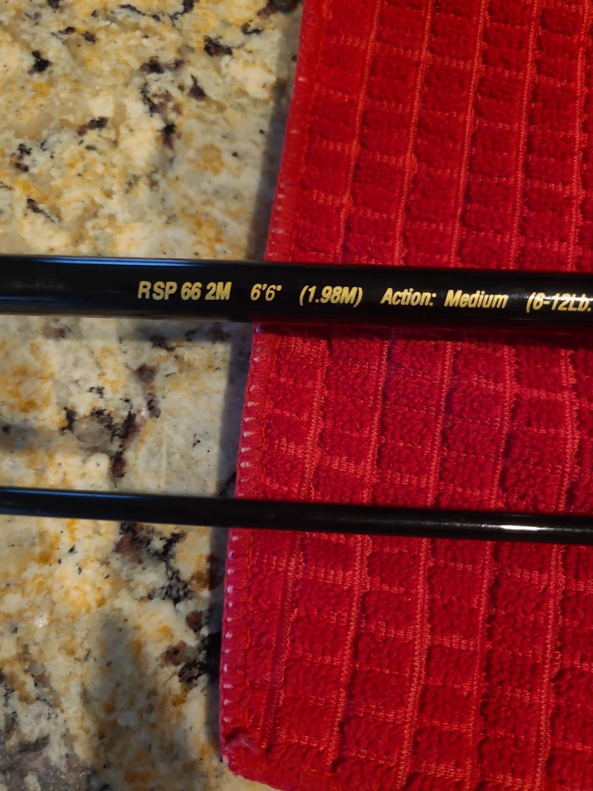Lot Of 2 Shakespeare RSP 66 2M 6’6″, Medium Action, 2 PC.